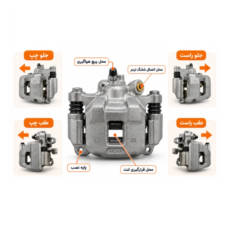 کلیپر ترمز ام وی ام X33 2 خرید کلیپر ترمز ام وی ام X33
