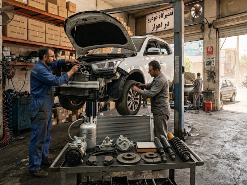 لوازم یدکی فونیکس در اهواز 2 پرفروش ترین قطعات فونیکس FX در تعمیرگاههای اهواز